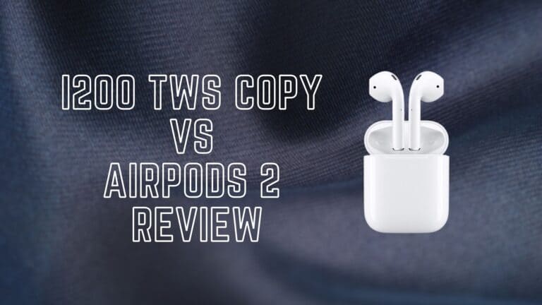 i200 TWS Copy vs AirPods 2 Review 1:1 SuperCopy Best Fake Clone