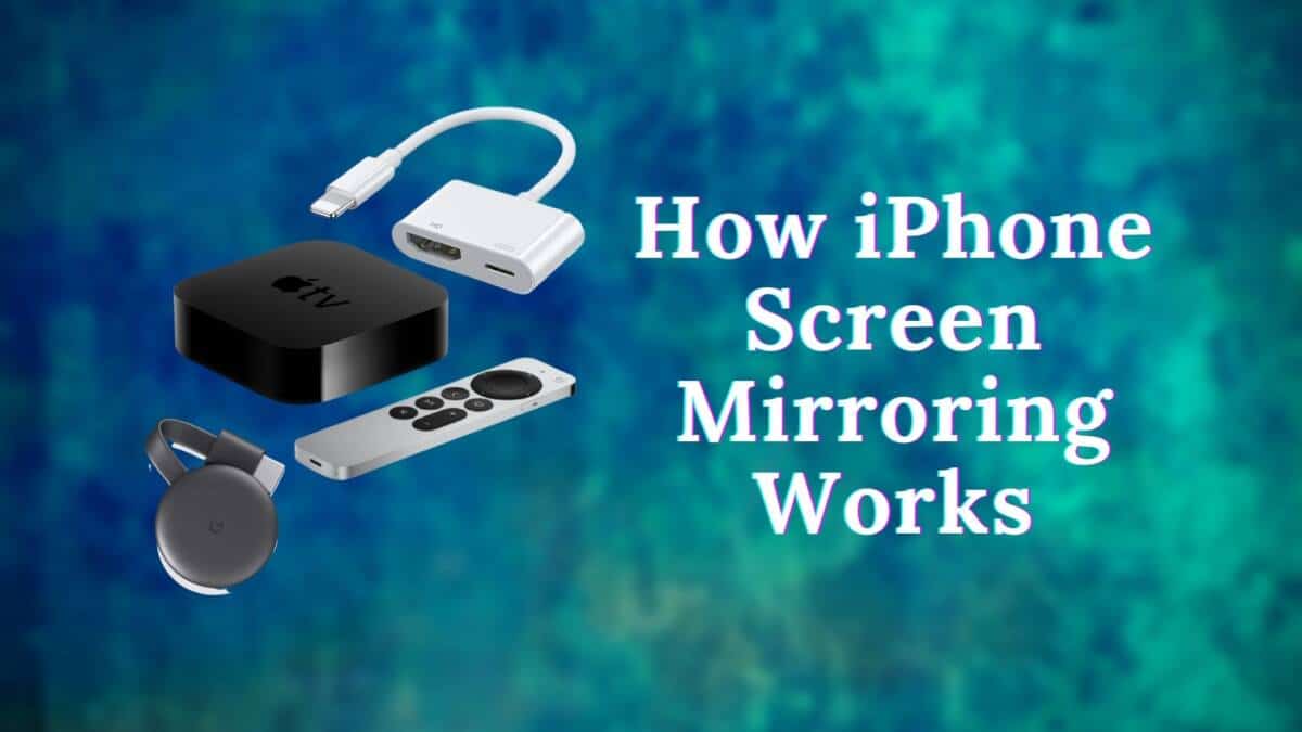 How iPhone Screen Mirroring Works