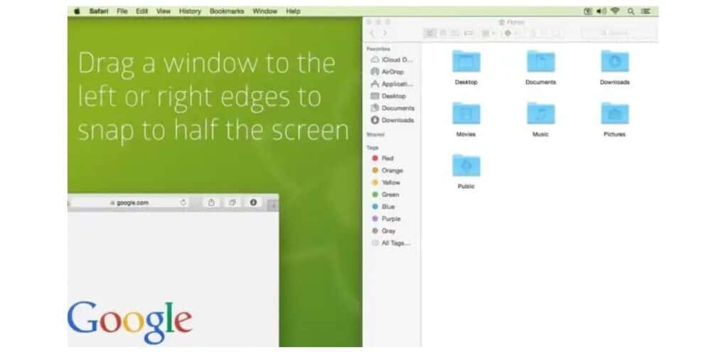 mac split screen apps