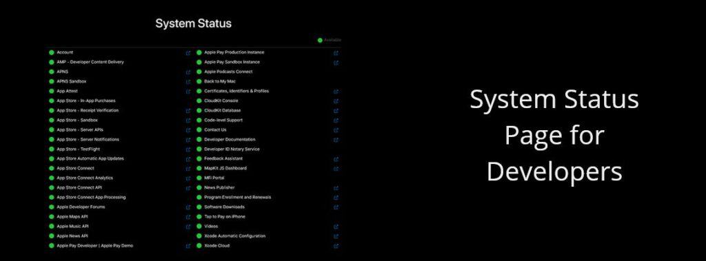 How To Check Apple System Status