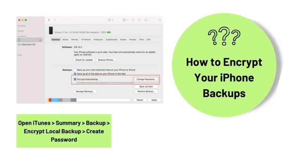 What Is iTunes Backup Password